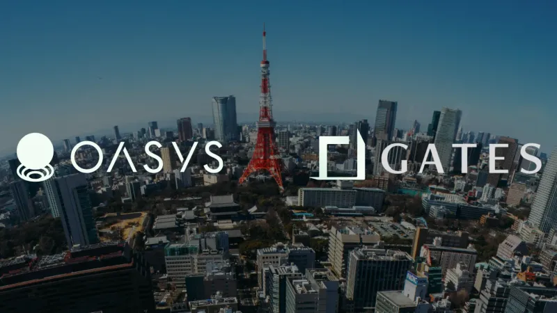 Japan Goes All-In: GATES Tokenizes $75M Tokyo Real Estate on Oasys and Eyes $200B